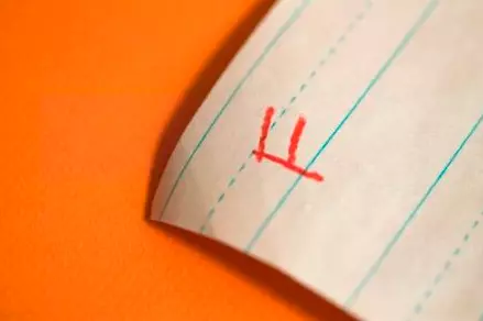 A fail grade