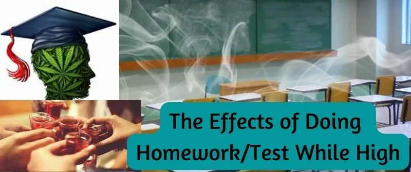 Doing Homework/Test While High